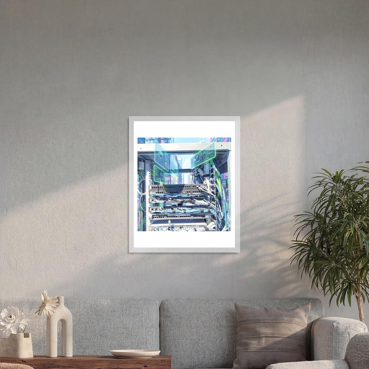 Wooden Framed Premium Semi-Glossy Poster - Image 2