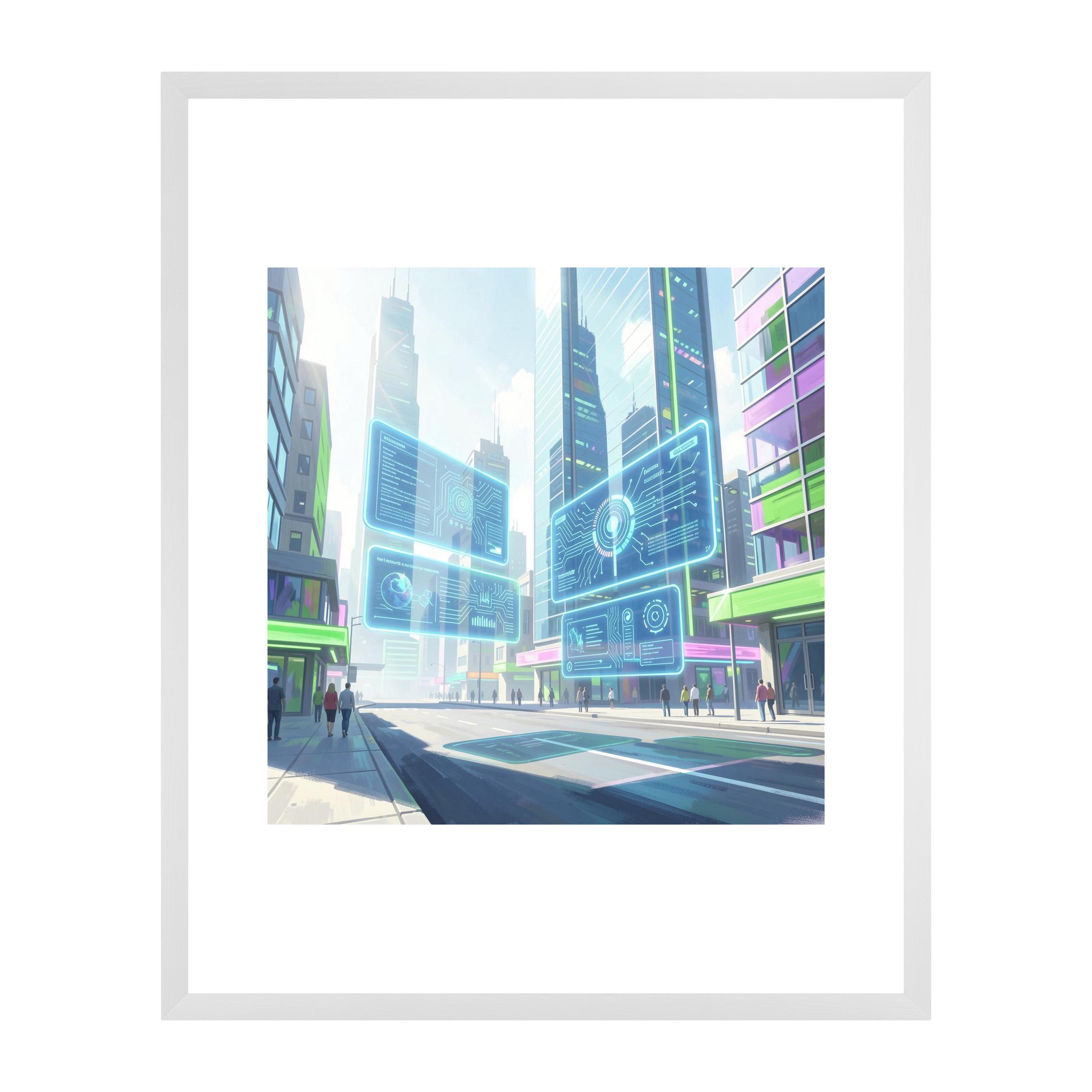 Wooden Framed Premium Semi-Glossy Poster