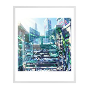 Wooden Framed Premium Semi-Glossy Poster
