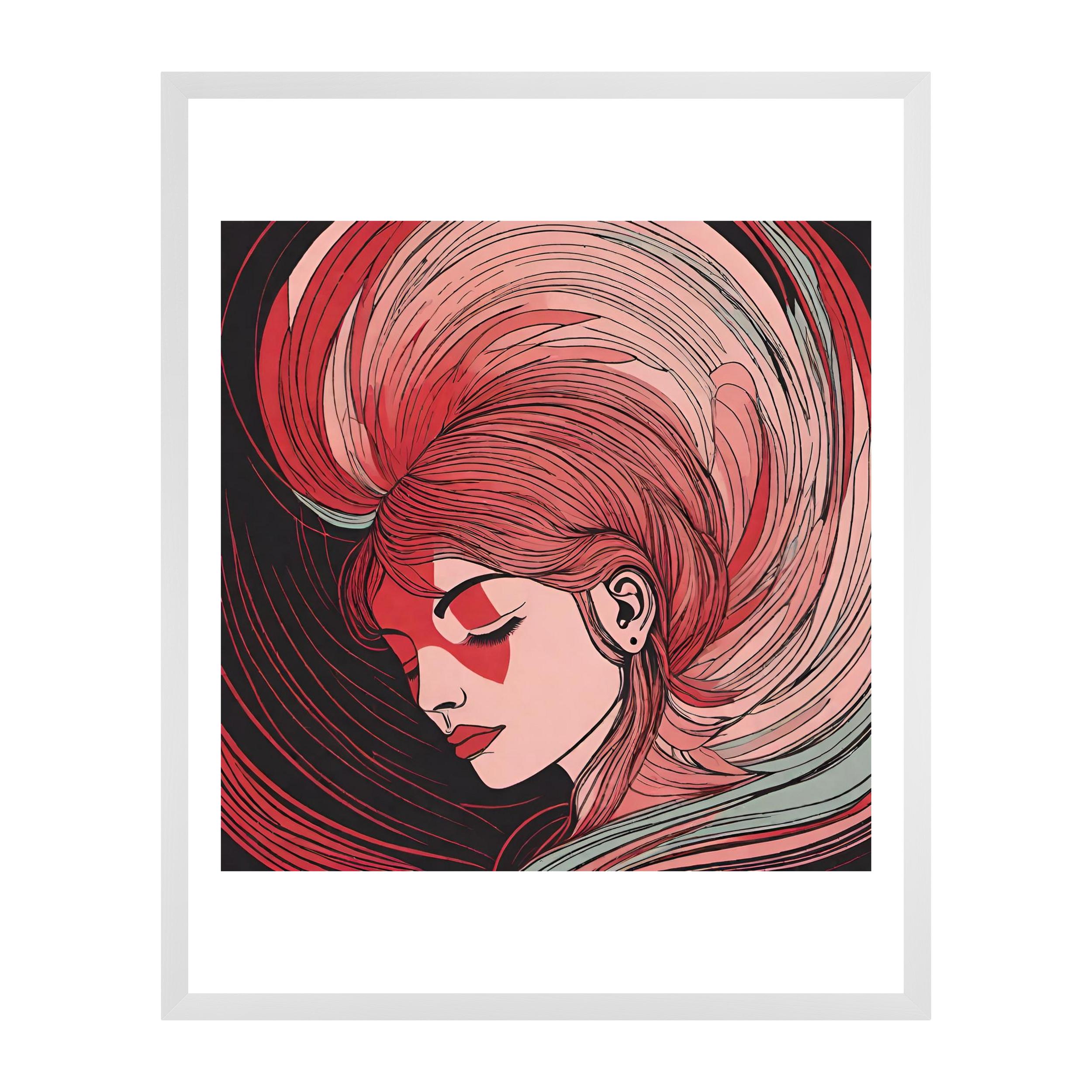 Wooden Framed Premium Semi-Glossy Poster