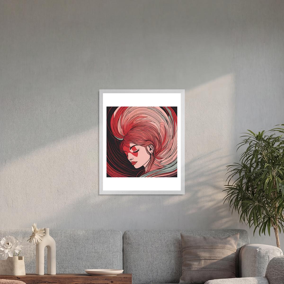 Wooden Framed Premium Semi-Glossy Poster - Image 2