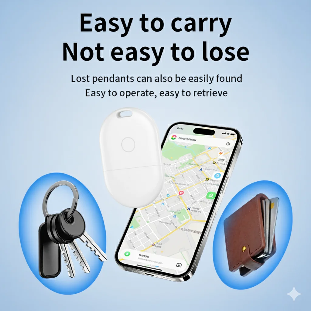 Anti-lose Tracker Smart Tag for Apple Find My App IOS Bluetooth GPS Tracker For Luggage Child IOS MFi Key Finder - Image 3