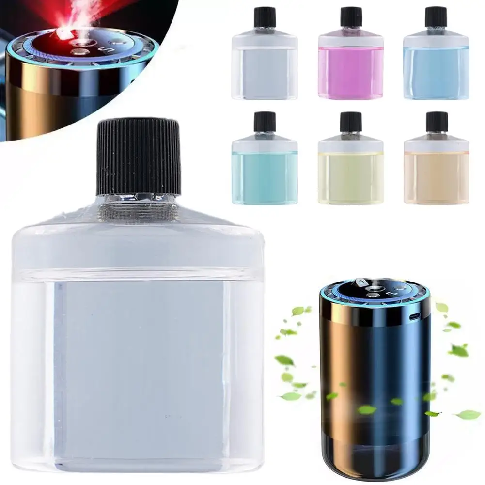 Car Diffuser Fragrance Smart Aroma Air Aromatherapy Humidifier Freshener Rechargeable Interior Accessories Perfume Oil Mounted