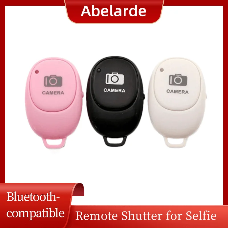 Portable Mini Bluetooth Remote Control Button Wireless Self - Timer Camera Shutter for Phone Selfies - Image 2
