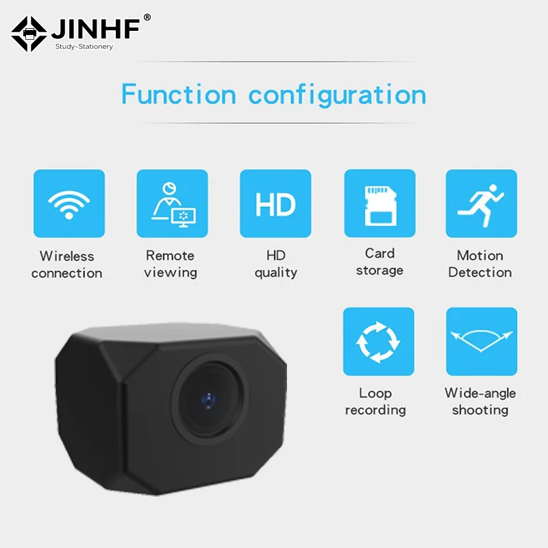 4K HD Mini Camera WiFi IP APP Remote Monitoring Lightweight Portable Camcorder Smart Home Surveillance Security Camera - Image 4