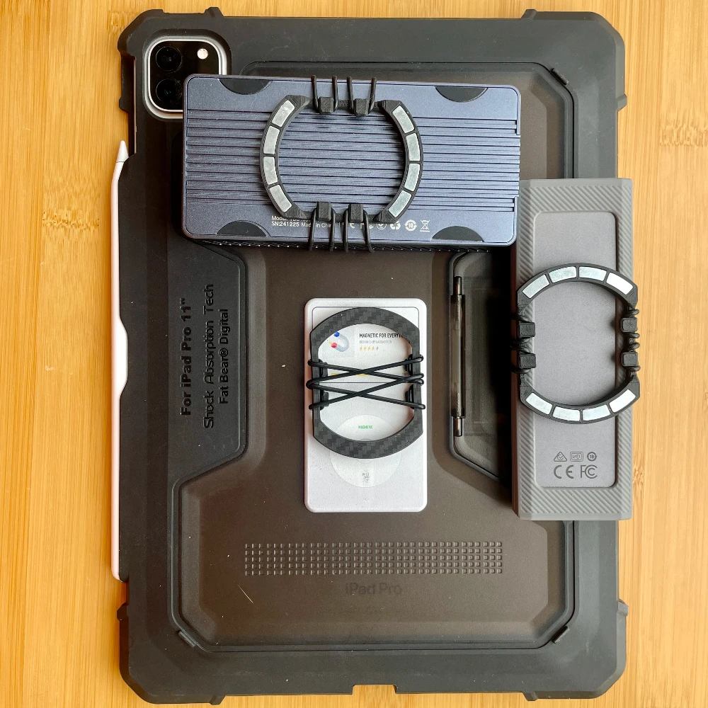 3D Printing DAC Pocket Magnetic Tail Storage Clip For Magsafe Patch Accessories Support Power Bank - Image 6