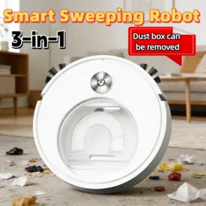 2026 3-in-1 Efficient Cleaning Scanning Suction Dragging Integrated Dust Box Can Removal USB Rechargeable Fully Automatic Robot
