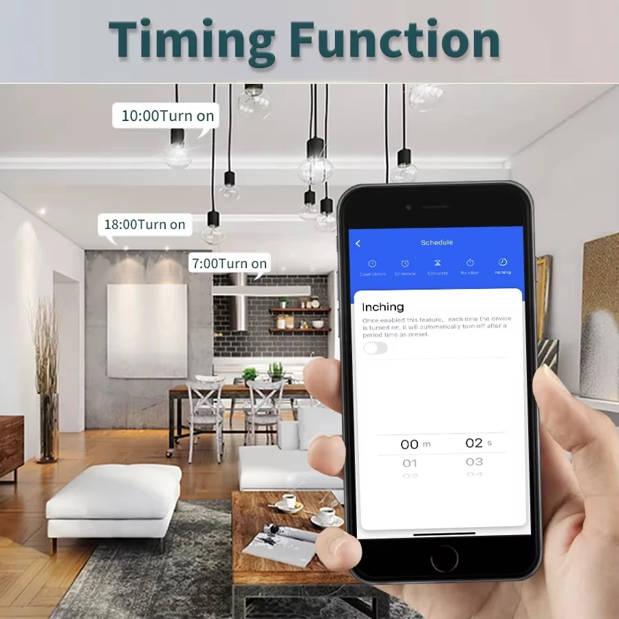 WiFi Switch For Lighting RF 433MHzTuya Smart Wireless Switch Smart APP Voice Control Work With Alexa Google Home Alice - Image 6