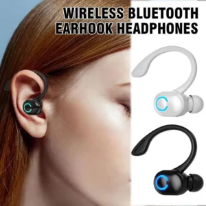 Wireless Bluetooth Earphones HIFI Bass With HD MIC Noise Earbuds 2026 Sport Game Ear-Hook Waterproof Life Cancelling Headse N6X0
