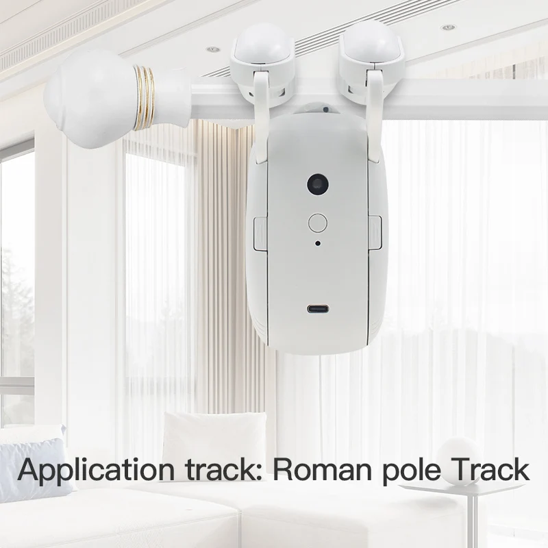 Tuya Wifi BT Smart Curtains Robot Wireless Automatic Curtain Opener Voice Remote Control Curtain Motor for Alexa Google Home - Image 5