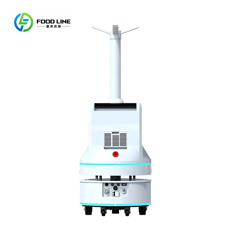 Customized Atomizing Fully Automatic Disinfection Robot BKS-Y-800 Public Disinfection Robot - Image 4