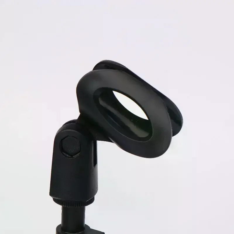 Mini Portable Table Stand Universal Microphone Stand Desktop Tripod Adjustable Mic Clip Holder Lightweight Bracket - Image 4