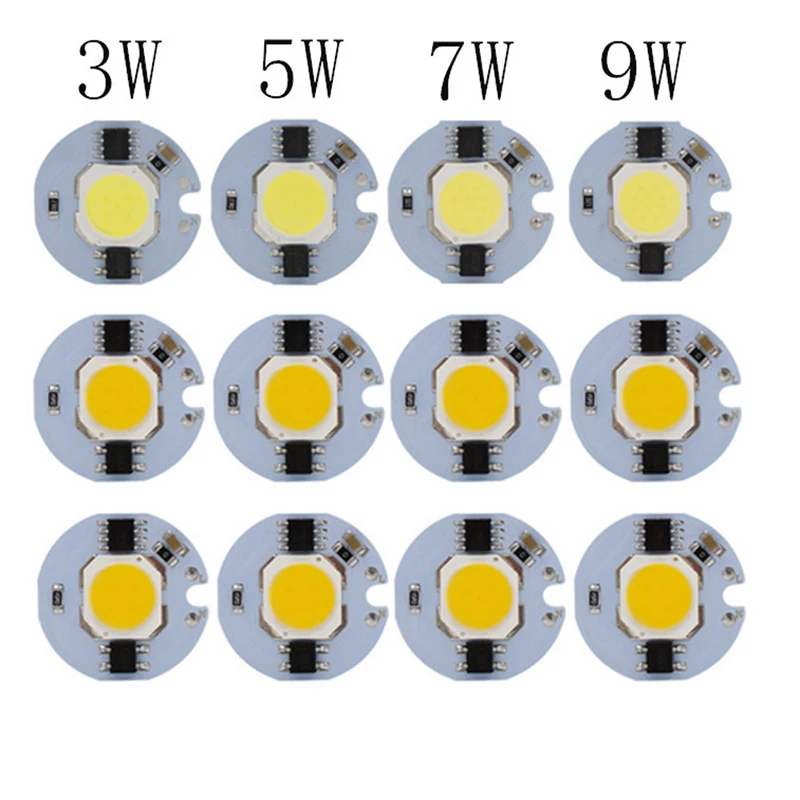 LED COB Chip 110V 220V 9W 10W 20W 30W 50W LED Bulb Lamp Input Smart IC Flood Light Spotlight - Image 3