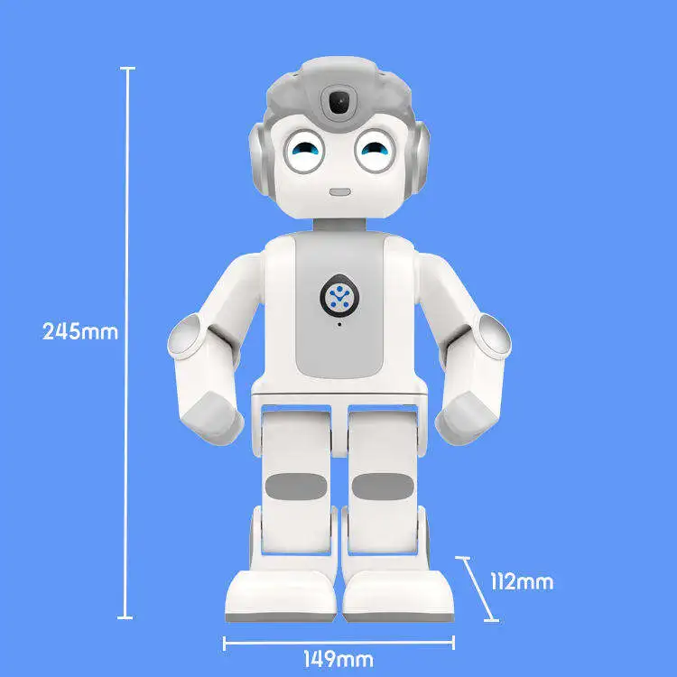 UBTECH Alpha Mini Smart AI Metal Humanoid Educational Robot STEM Learning Talking Kids Toy - Image 4