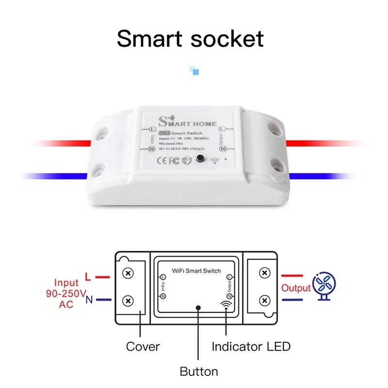 WiFi Bluetooth dual-mode switch Tuya WiFi switch + RF433 Tuya smart switch - Image 2