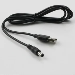 User Friendly USB to DC5521 Power Cable USB Male to 5.5mmx2.1mm Male for LED Lamp Home Security Cameras Fan & Gadgets