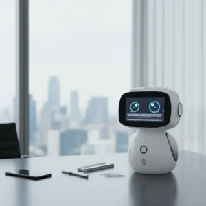 Wholesale High Quality Smart AI Chat GPT 4.0 5 Educational Robot Toys For Children's Early Education Touchscreen OLED Display