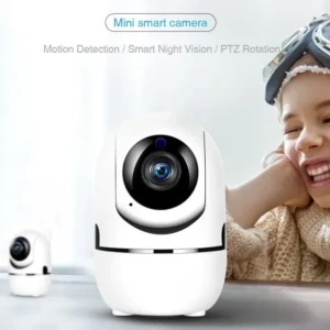 Baby Camera 6K HD WiFi Smart Home 2-Way Voice AI Detection Auto-Tracking Security Monitor Indoor Wireless IP Surveillance Camera