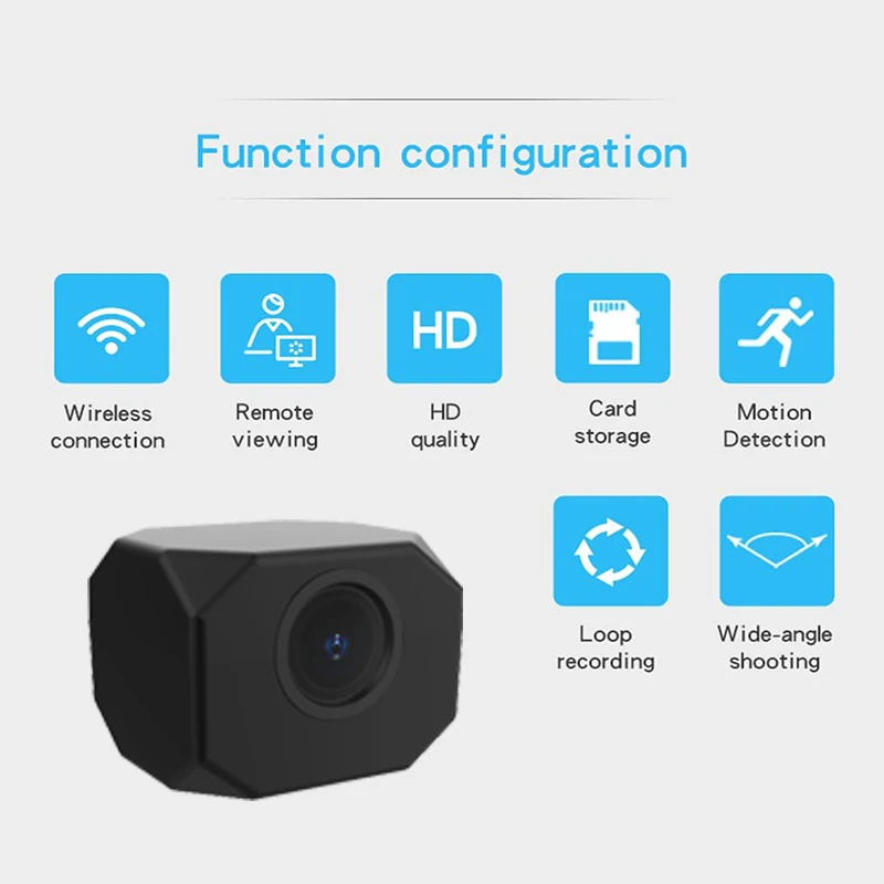 New New 4K HD Mini Camera WiFi IP APP Remote Monitoring Lightweight Portable Camcorder Smart Home Surveillance Security Camera - Image 2