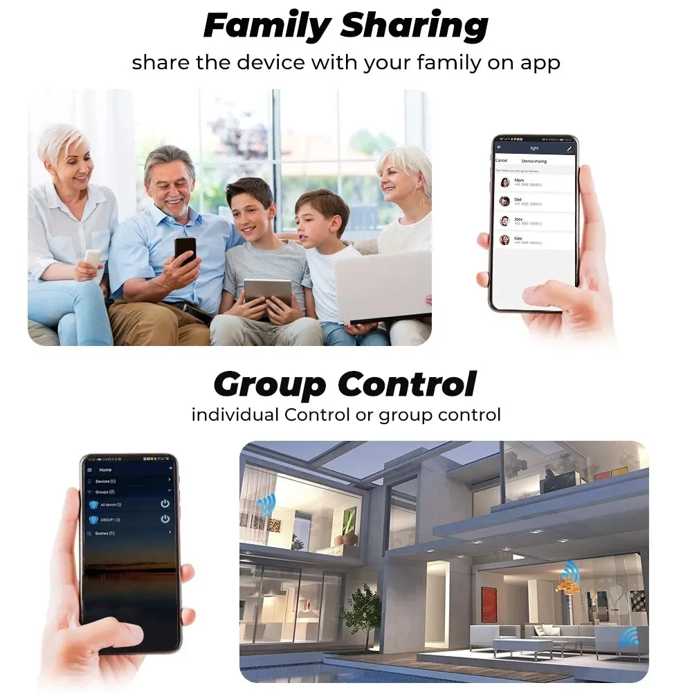 1pcs Wifi DIY Interruptor Smart Switch Wireless Remote Controller Home Control Works with Alexa Google Home - Image 3