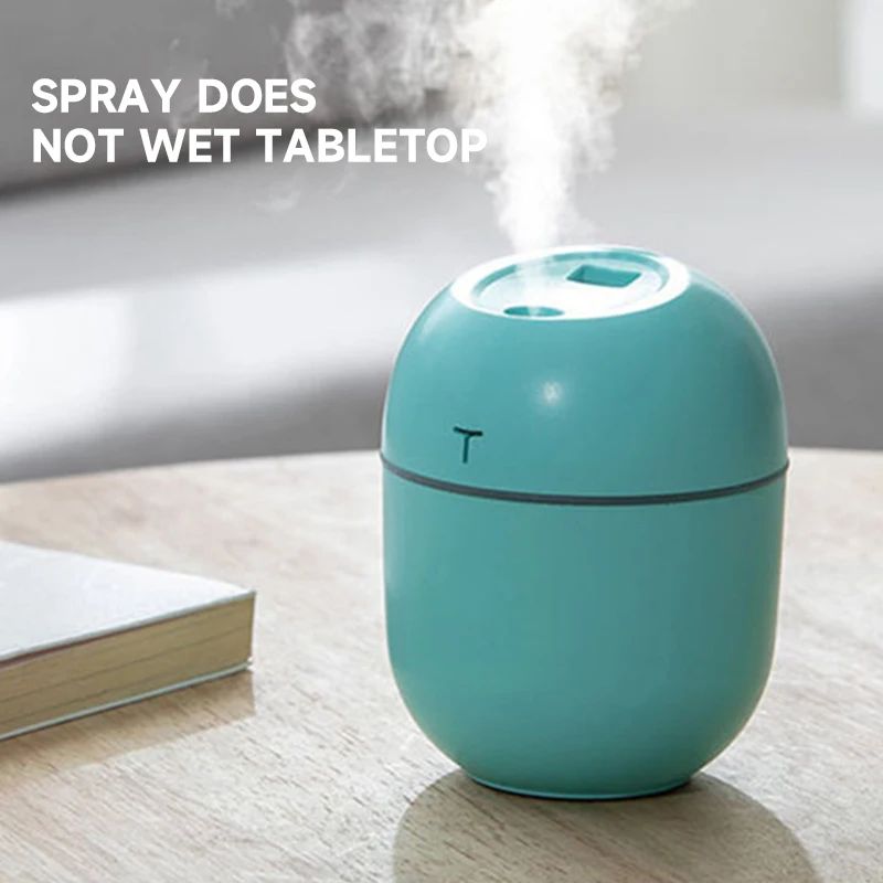 220ml Mini Humidifier USB Aroma Diffuser Mist Maker Desktop Essential Oil Scent Diffuser Smart Home Appliance with LED Light - Image 3
