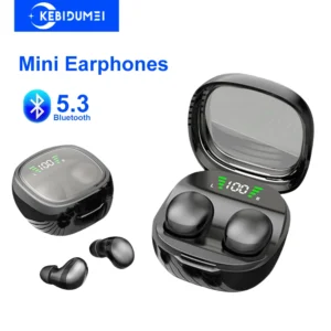 Invisible Mini Earphones Bluetooth 5.3 Headphones Wireless Headsets HiFi Stereo Noise Reduction Waterproof Earbuds for Xiaomi