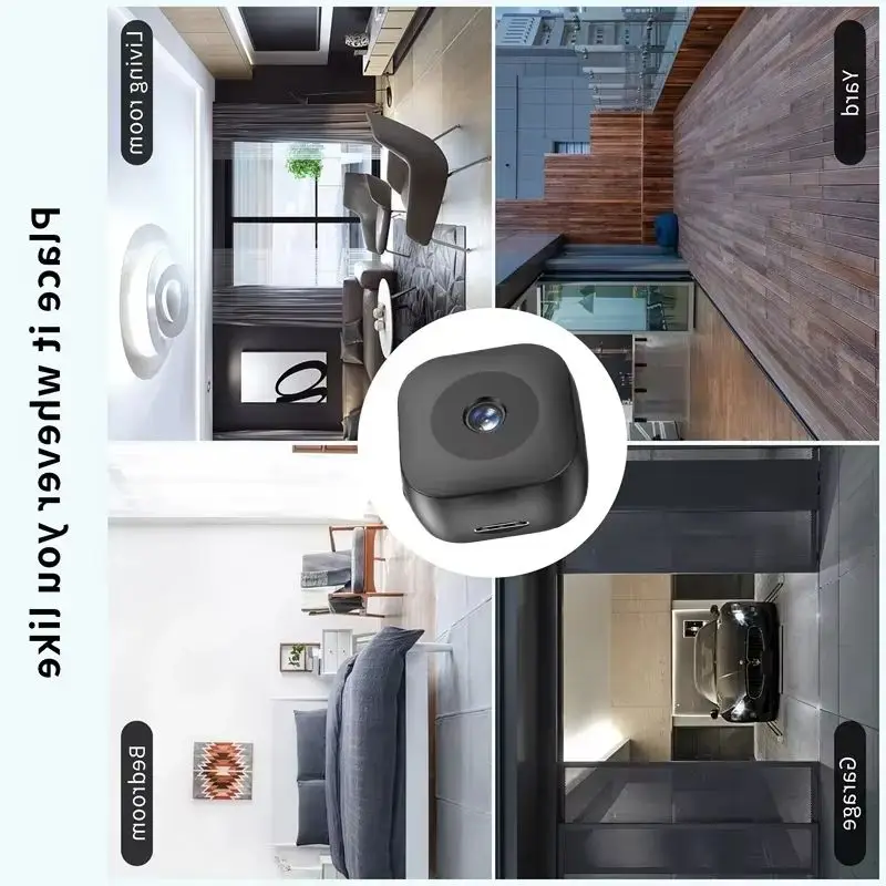 4K Smart Wireless Home Surveillance HD Camera Battery Camera Indoor Outdoor Security Monitor For Home Theft Prevention - Image 2