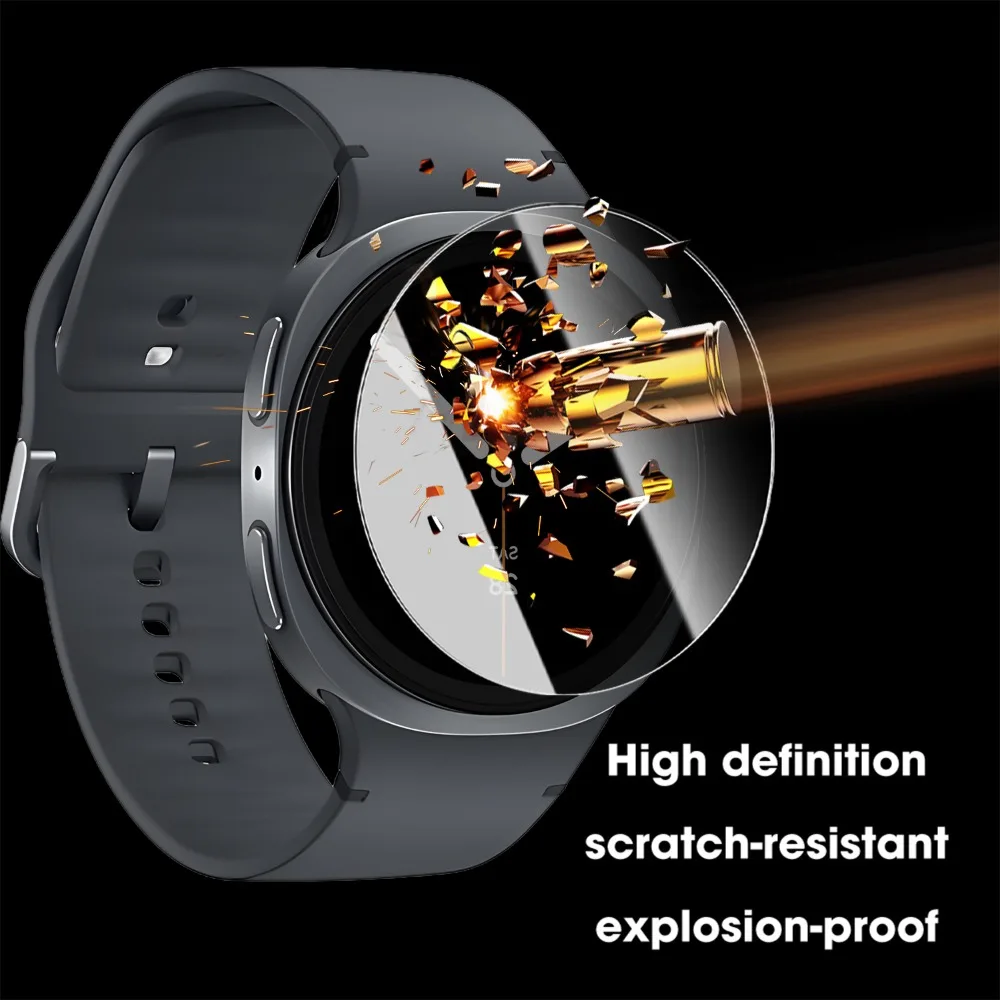 1-5pcs Tempered Glass Easy Installation Anti-spy Film for Samsung Galaxy Watch 8 40 44mm Classic 46mm Ultra2025 Screen Protector - Image 4