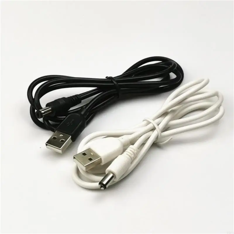 User Friendly USB to DC5521 Power Cable USB Male to 5.5mmx2.1mm Male for LED Lamp Home Security Cameras Fan & Gadgets - Image 2