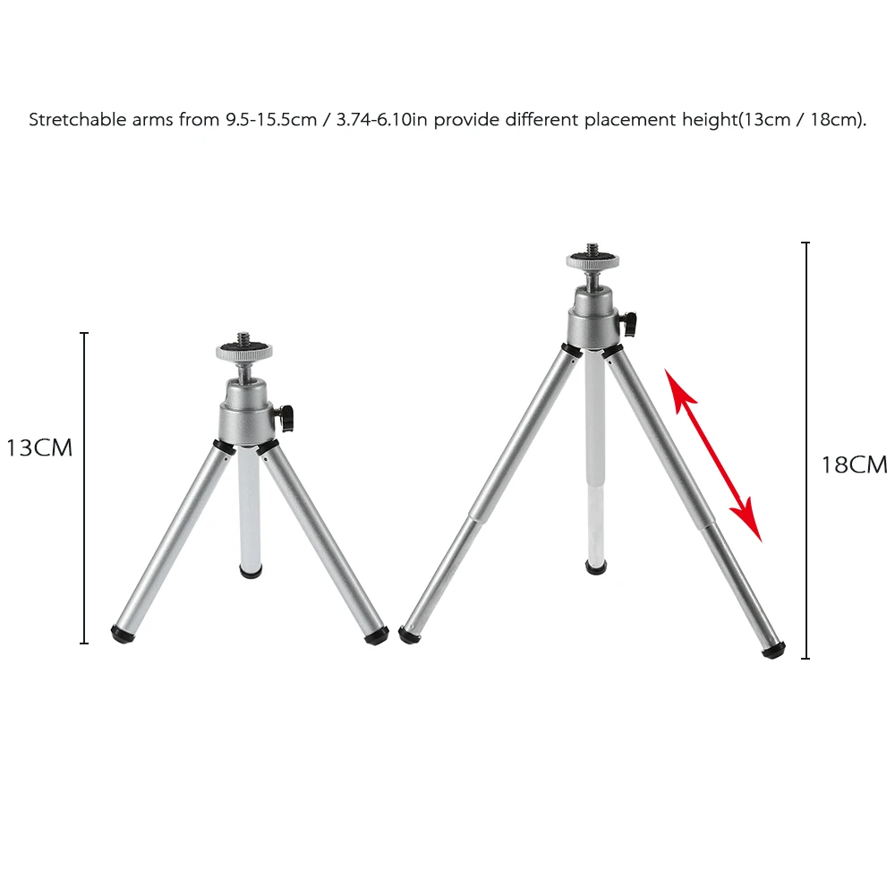 Professional Portable Tripod Projector Tripod Holder Stretchable Bracket Selfie Stick for DLP Beamer Camera Mini Projector - Image 2