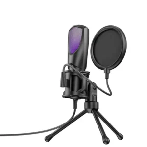 USB Microphone RGB Microfone Condensador noise reduction Wire Game Mic for Podcast Recording Studio Streaming Laptop Desktop PC