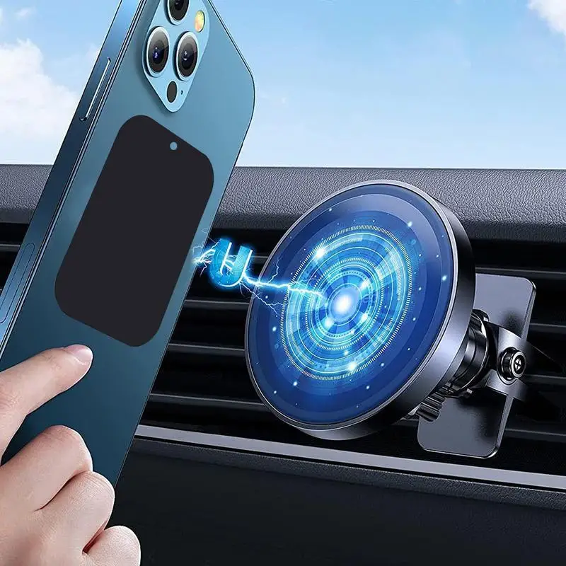 Phone Magnet Sticker Metal Plate Sticker For Magnetic Phone Mount 0.5mm Thick Plate Sticker for Air Vent Mounts Cases Car - Image 4