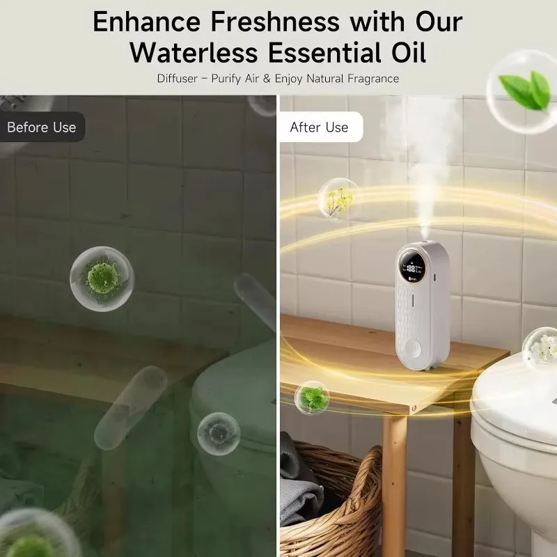 A71Z Smart Aromatherapy Diffuser Humidifier - APP Control for Bedroom, Toilet & Home Fragrance, Air Freshener & Deodorizer - Image 5