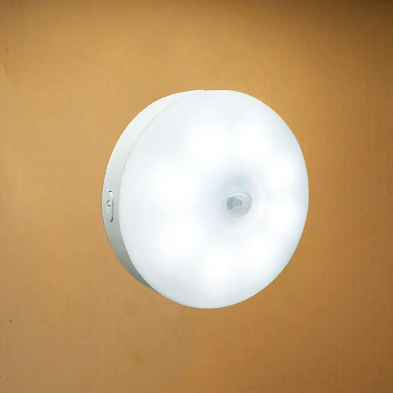 Motion Sensor Night Light LED Indoor Auto Sensing Lamp Indoor USB Charging Induction Closet Stairway Entrance Lamp - Image 3