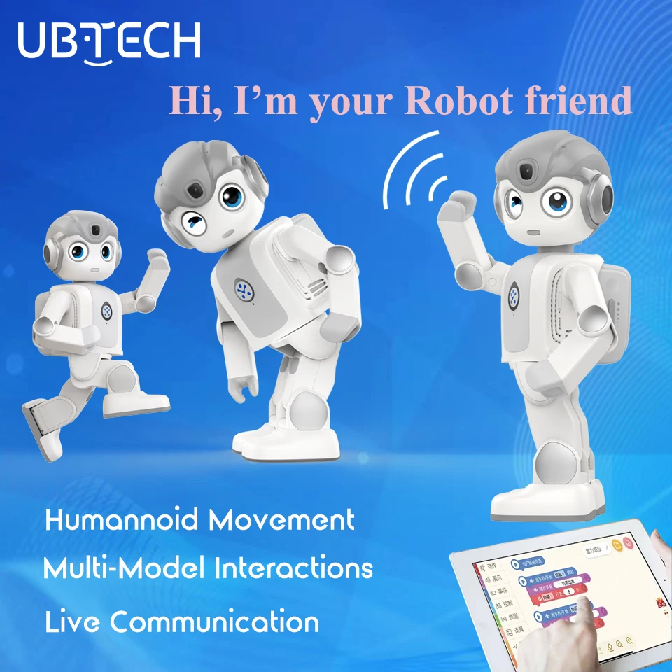 Educational Kids STEM AI Walking Robot Toy-Multi-function Learning Machine With Plastic Construction And Factory Price - Image 2