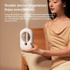 Smart Wall Mounted Essential Oil Diffuser Aromatherapy Humidifier with Automatic Air Deodorization for Home