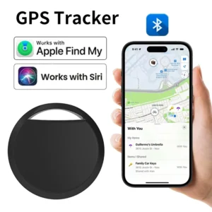 Mini Anti-Lost Tracking Device Bluetooth Works with Apple Find My APP Smart Tag Kids Pet GPS Tracker Alarm Reminder Positioner