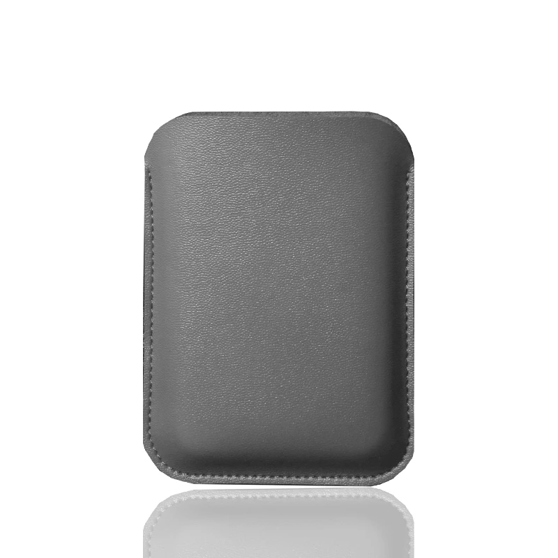 Power Bank Cover Pouch Leather Case for iPhone 13 Magsafe External Battery Cover - Image 4