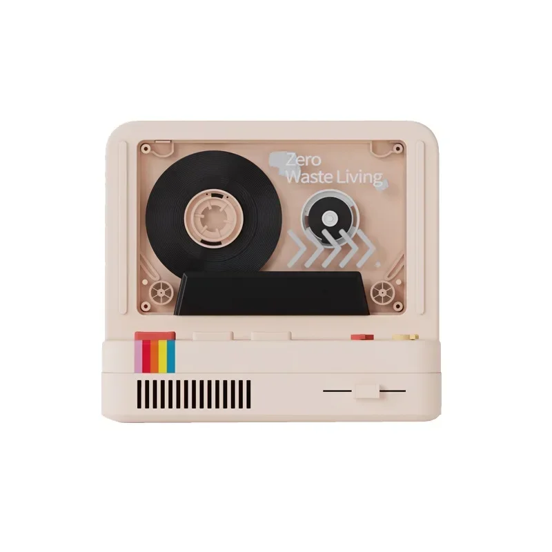 Classic Cassette Style Bluetooth Speaker Aroma Function Retro Design Multifunctional - Image 5