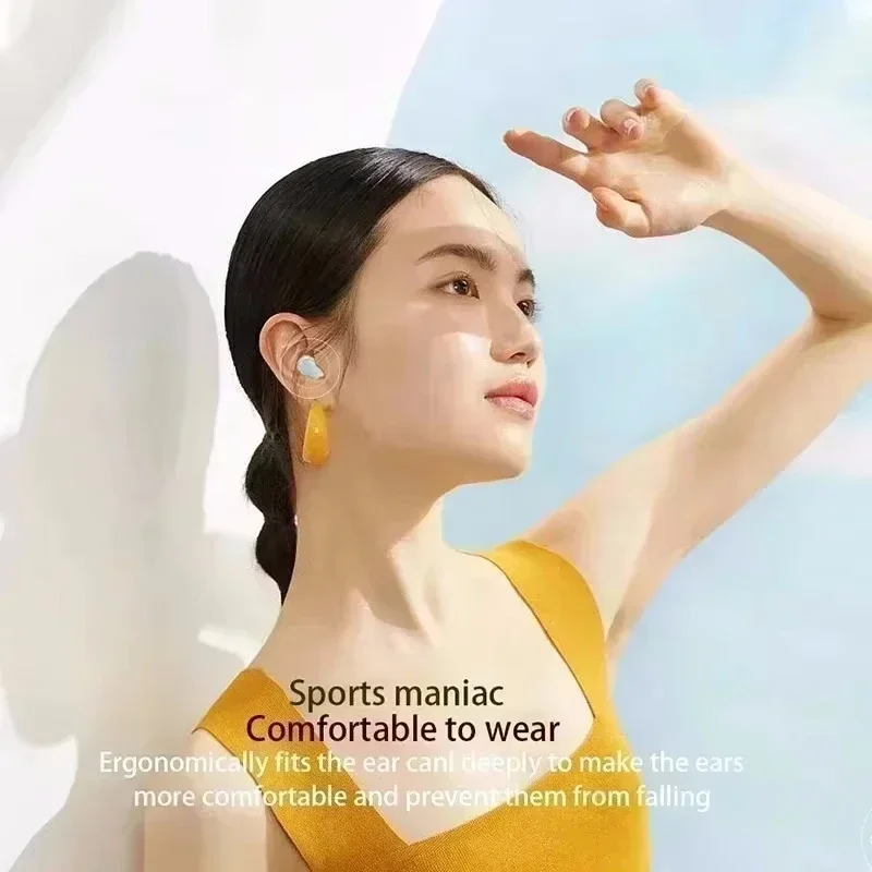TWS A6S Wireless Bluetooth Headset with Micr Sports Earbud Music Earphones Noise-cancelling Earplug Hands-free Mini Headphones - Image 6