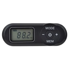 A23G Portable Mini FM Radio Digital Display FM Receiver Retro FM Player Style DSP with Headphones Lanyard Radio Stations