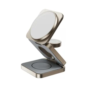 3-in-1 wireless charger magsafe magnetic suction bracket qi2 is suitable for 15 watch