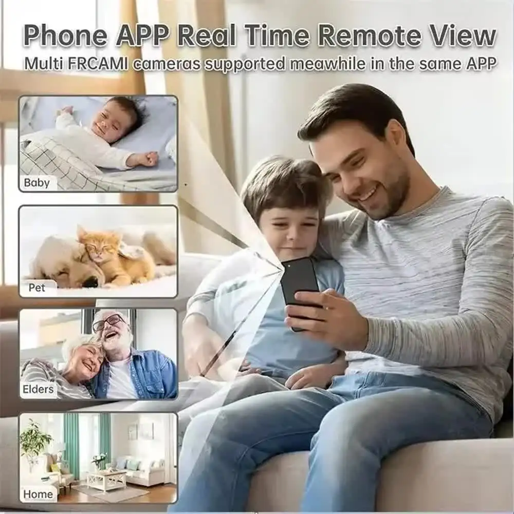 Mini Camera WiFi Wireless Monitoring Security Protection Remote Monitor Camcorders Video Surveillance Smart Home - Image 4