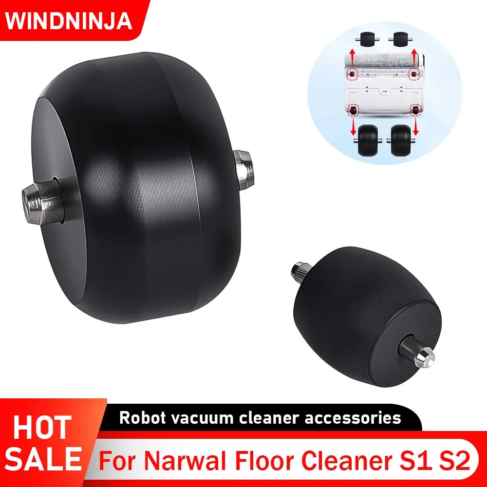 Robot Roller Wheels For Narwal S1 S2 Vaccum Wheel Replacement Floor Scrubber Machine Motorized Heads Little Shaft Accessories