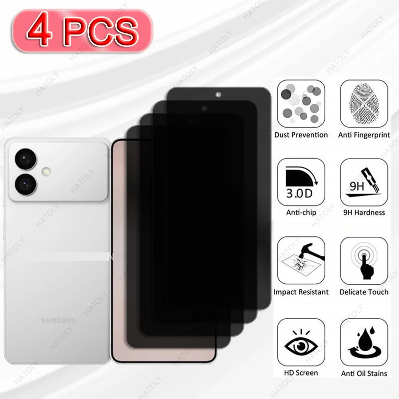 Privacy Screen Protector For Samsung Galaxy S26 Edge Glass For Samsung Galaxy S26 Plus Glass Camera Len Protector Anti-spy Glass - Image 2