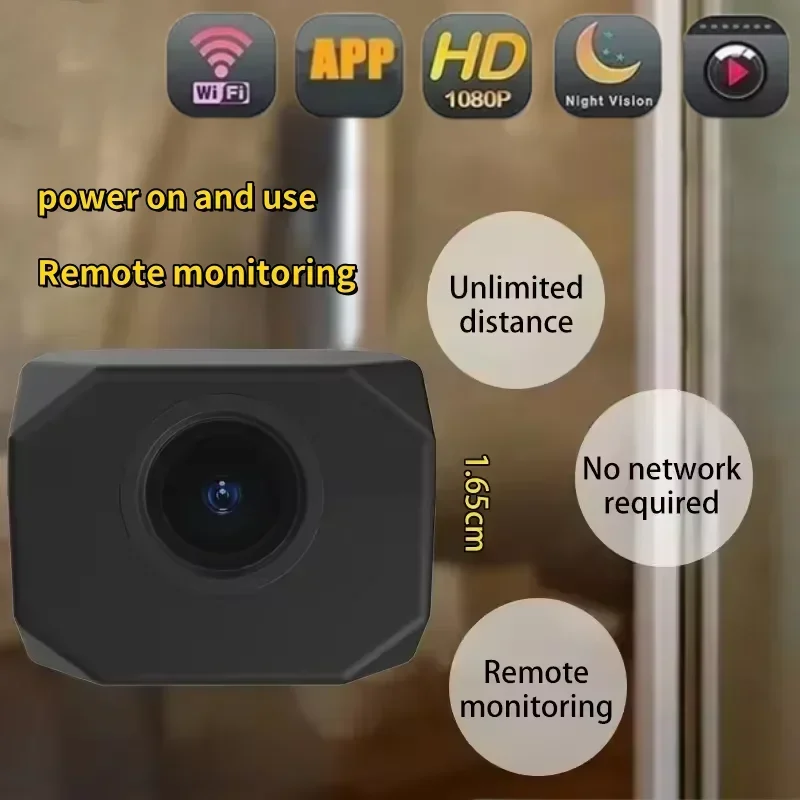 4K HD Mini Camera WiFi IP AP Remote Monitoring Lightweight Portable Camcorder Smart Home Surveillance Security Camera 2026 - Image 3