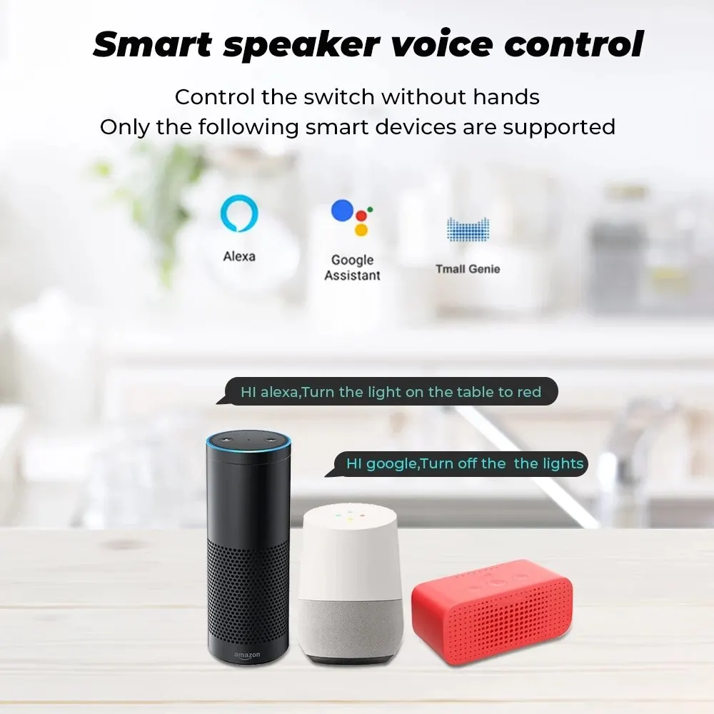1pcs Wifi DIY Interruptor Smart Switch Wireless Remote Controller Home Control Works with Alexa Google Home - Image 4