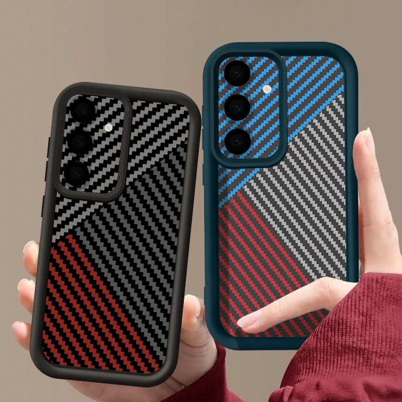 Striped Pattern Soft Phone Case For Samsung Galaxy A57 A37 A36 A56 A26 A17 A16 A55 A15 A14 A54 A35 5G Shockproof TPU Back Cover - Image 6