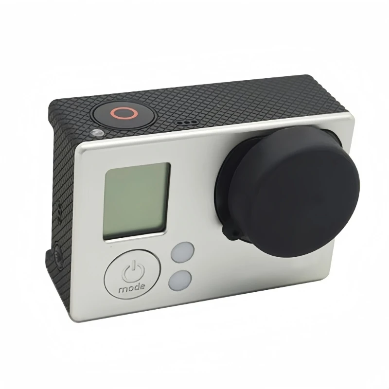 Silicone Lens Cover And Protective Case For Action Cameras Universal Fit Dustproof Shockproof Easy Installation - Image 2