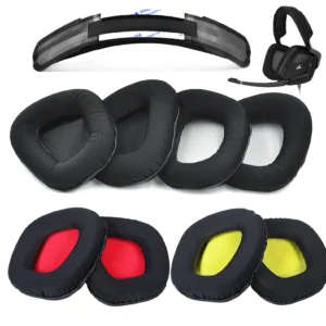 Replacement EarPads Ear Cushions for Corsair VOID PRO RGB Gaming Headphone CORSAIR VOID PRO RGB USB Premium Gaming Headset 7.